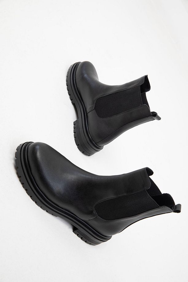 Siyah Kadın Bot & Bootie 19998 - 4