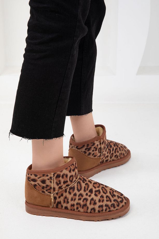 Leopar Kadın Bot & Bootie 20024 - 3