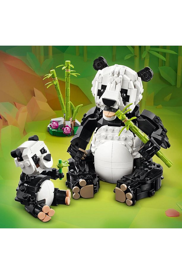 ® Creator 3’ü 1 Arada Vahşi Hayvanlar: Panda Ailesi 31165 - 8+ Oyuncak Yapım Seti (626 Pr) - 9