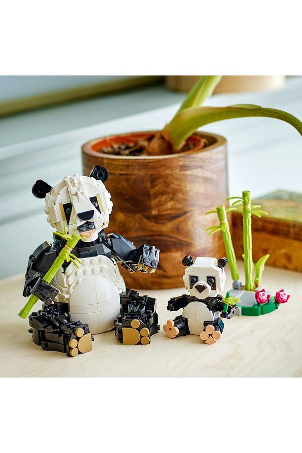 ® Creator 3’ü 1 Arada Vahşi Hayvanlar: Panda Ailesi 31165 - 8+ Oyuncak Yapım Seti (626 Pr) - 11