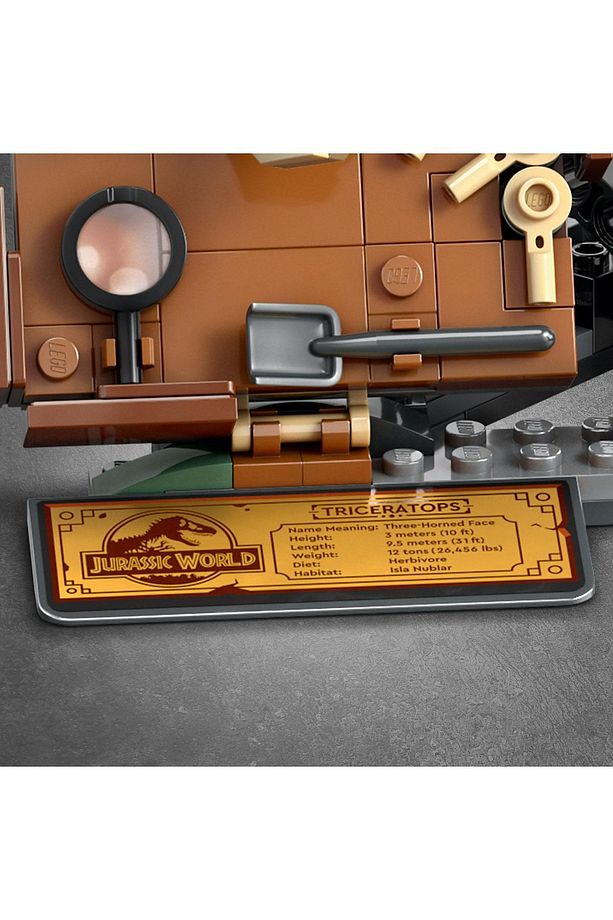 ® Jurassic World Dinozor Fosilleri: Triceratops Kafatası 76969 - 9+ Oyuncak Yapım Seti (468 Pr) - 6