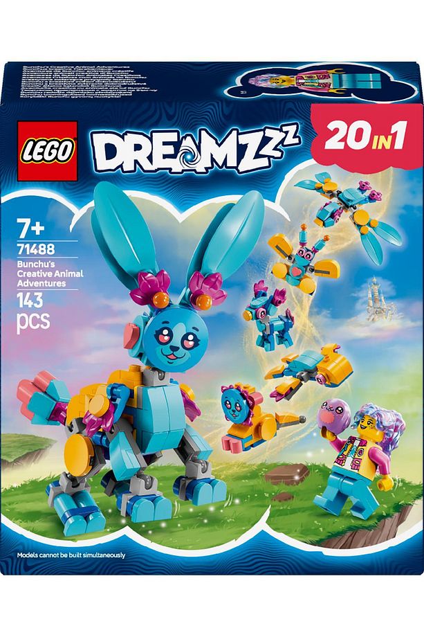 ® DREAMZzz™ Bunchu'nun Yaratıcı Hayvan Maceraları 71488 - 7+ Oyuncak Yapım Seti (143 Pr) - 4