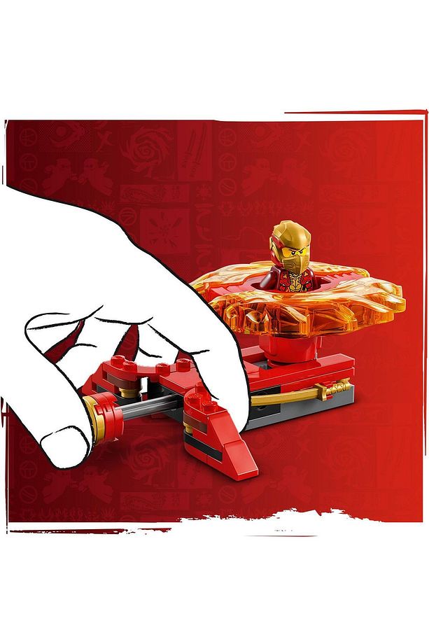 ® NINJAGO® Kai'nin Ejderha Spinjitzu Topacı 71823 - 6+ Yaratıcı Oyuncak Yapım Seti (54 Parça) - 6