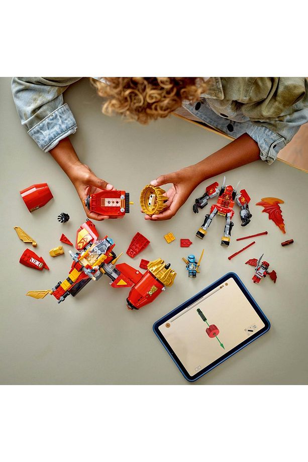 ® NINJAGO® Kai'nin Robot Fırtına Aracı 71830 - 7+ Yaratıcı Oyuncak Yapım Seti (333 Parça) - 9