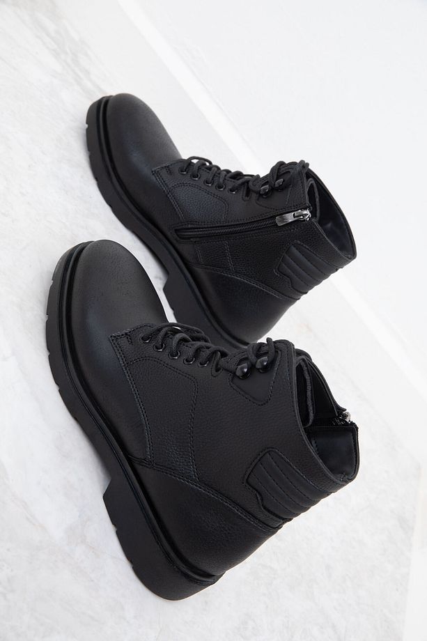 Siyah Erkek Bot & Bootie 20150 - 4