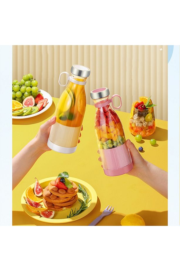 Taşınabilir Blender Taşınabilir Mini Hızlı Blender 350ml Meyve Sıkacağı Kup - MLA8827-9841 - 1
