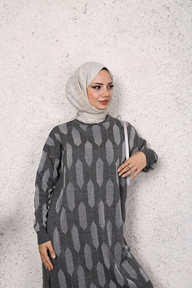 Glitter Knitwear Tunic - 2