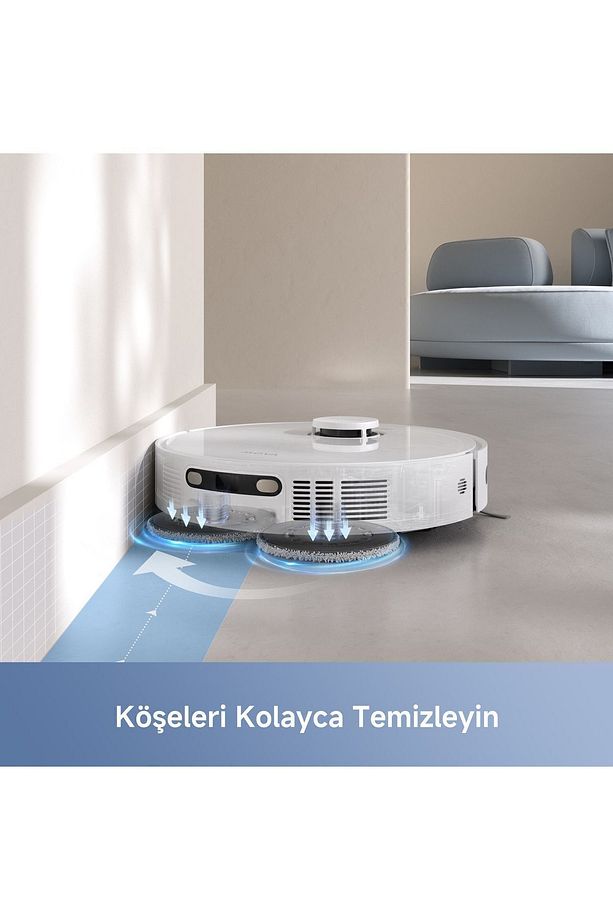 Mova E30 Ultra Robot Süpürge Ve Paspas, 7.000pa Vormax™ Emiş Gücü, 10.5mm Paspas Yükseltme - 4