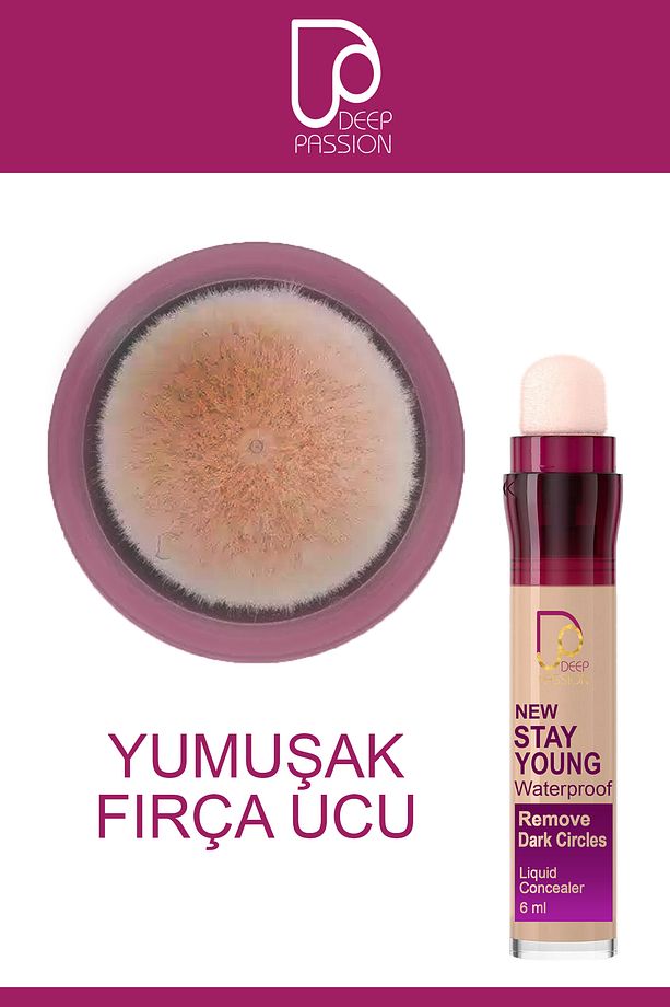 Yoğun Kapatıcı Besleyıcı Aydınlatıcı Süngerli Gözaltı Kapatıcı - 5