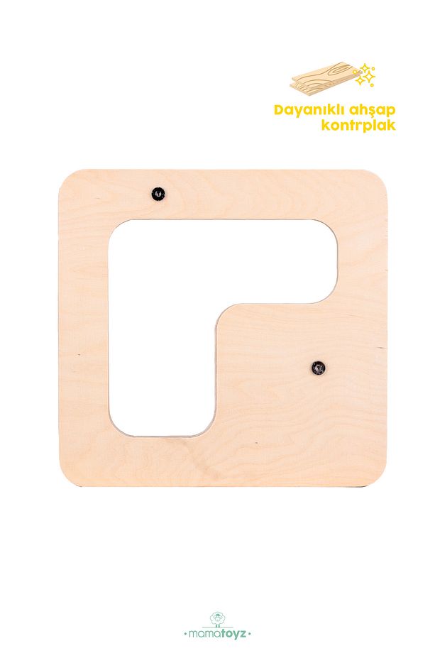 Küçük Öğrenme Kulesi Stepın Box - Natural - Banyo Yükseltme Ve Tuvalet Wc Eğitimi Basamağı - 5