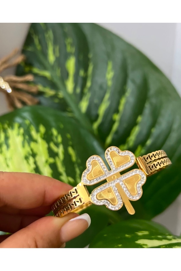 Çelik kelepçe bileklik - 1