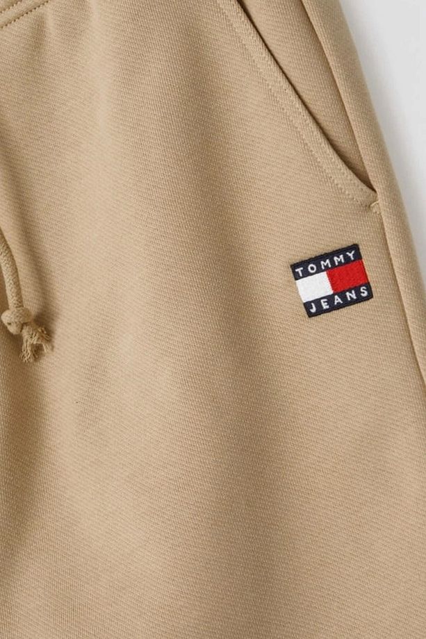 Tommy Jeans Tjm Reg Badge Sweatpant Erkek Bej Eşofman Altı Dm0dm20276act - 5