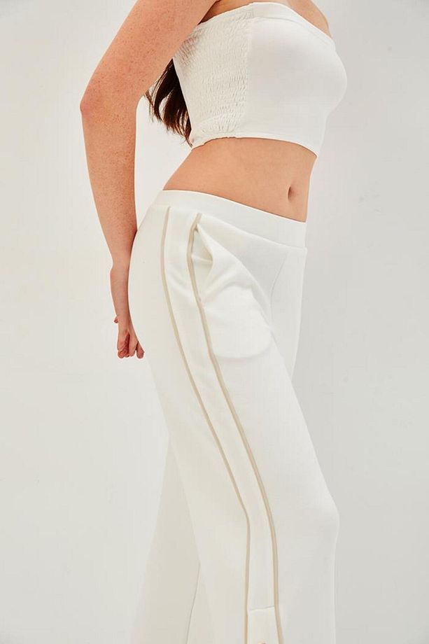 Çıtçıt Düğmeli Regular Örme Pantolon - 6