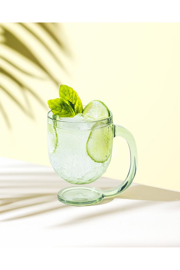 Domme 2'li Plastik Kupa - Yeşil - 385 ml - 1