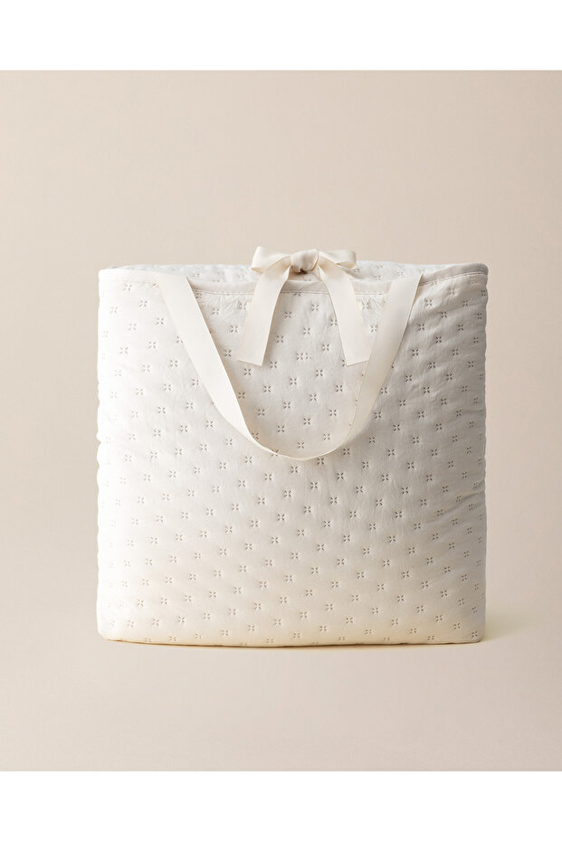 Rennes Tek Kişilik Yatak Örtüsü - Ekru - 7