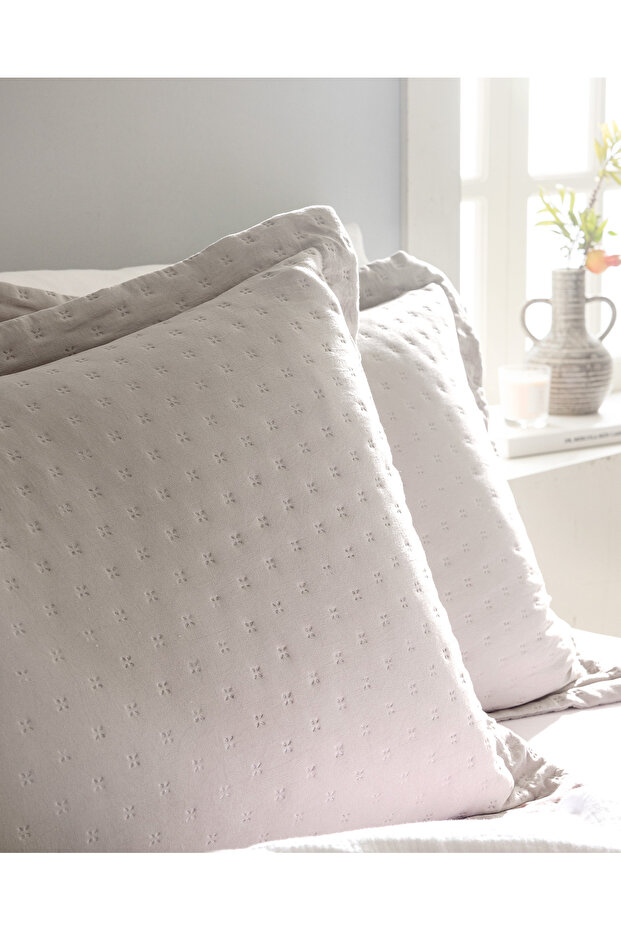 Rennes Tek Kişilik Yatak Örtüsü - Ekru - 3