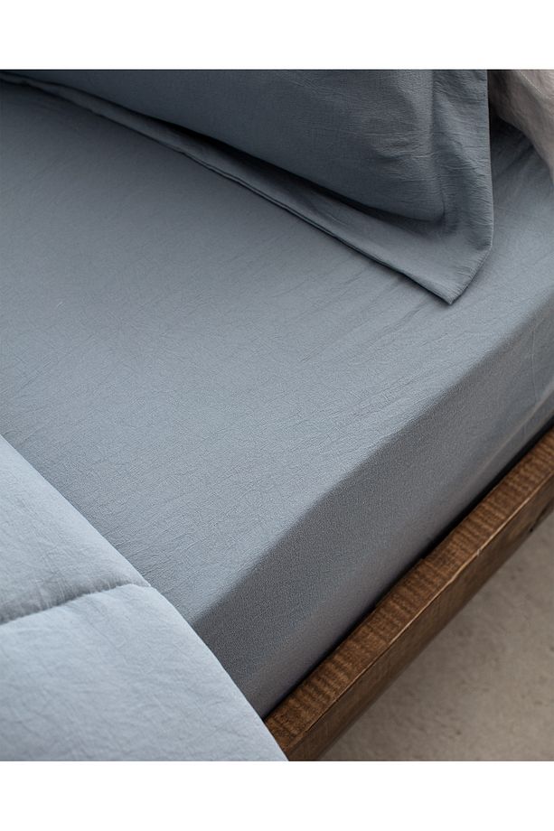 Mona Çift Kişilik Comforter Set - İndigo - 7
