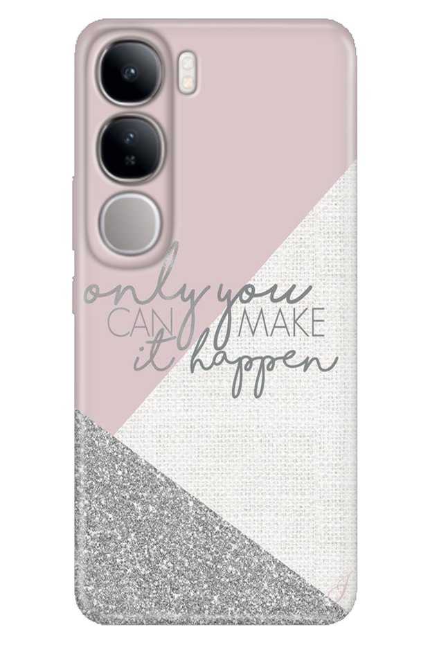 Vivo V40 Lite Case V40 Lite Patterned Tpu Silicone Printed Happen