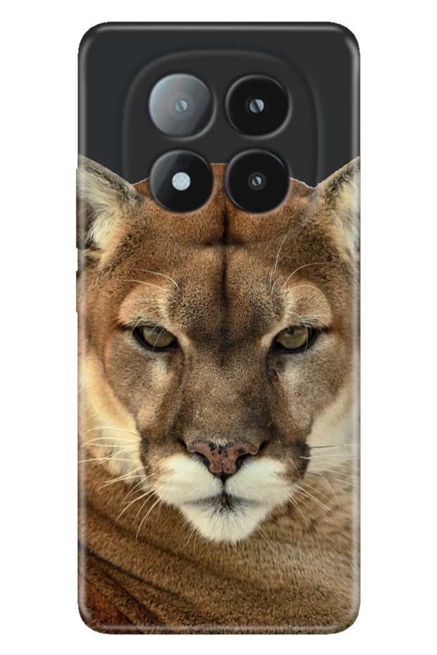 حافظة لهاتف Xiaomi Redmi Note 14 Pro Plus 5G من السيليكون المزخرف نوبل ليون تايجر
