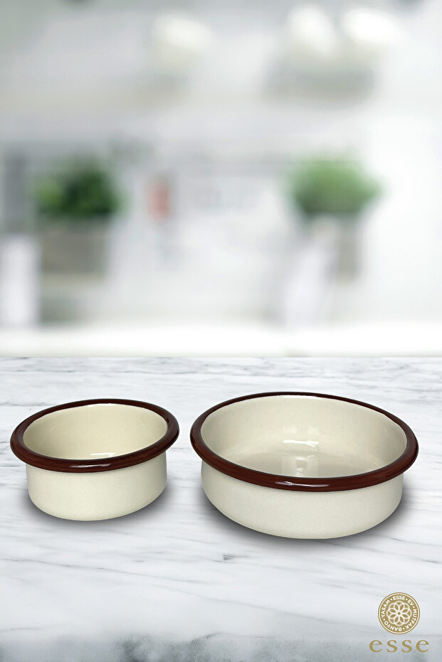 Emaye 2'li Çerezlik Seti - 4