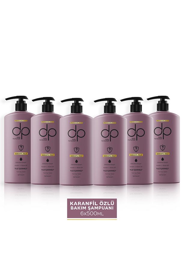 Daily Perfection Şampuan Karanfil Özlü 500 ml X 6 Adet - 1