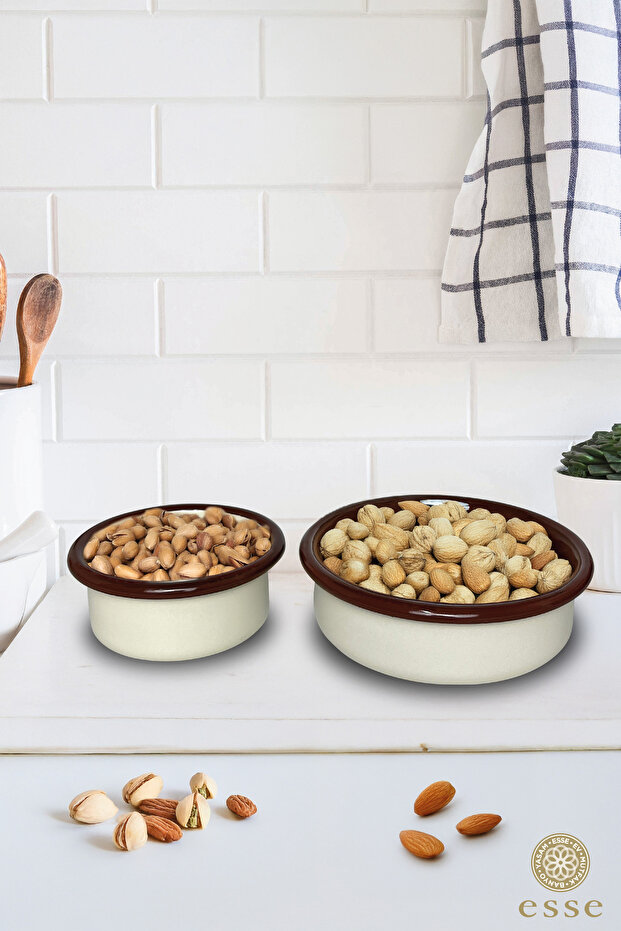 Emaye 2'li Çerezlik Seti - 5