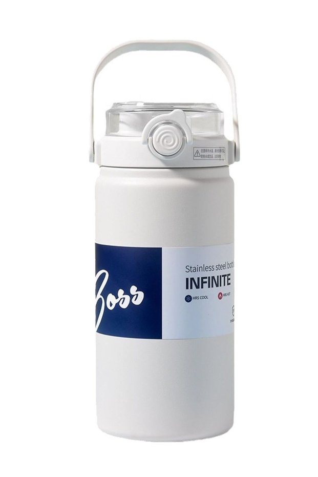316 L Steel 1 L Vacuum Cold Straw Flask Water Bottle Cin413By