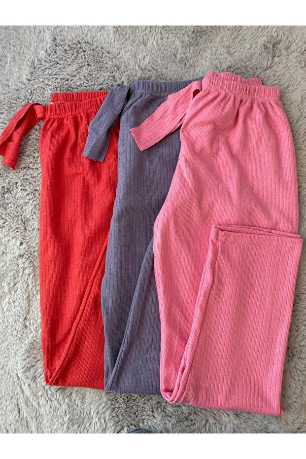 Interlock Single Bottom Pajamas - 4