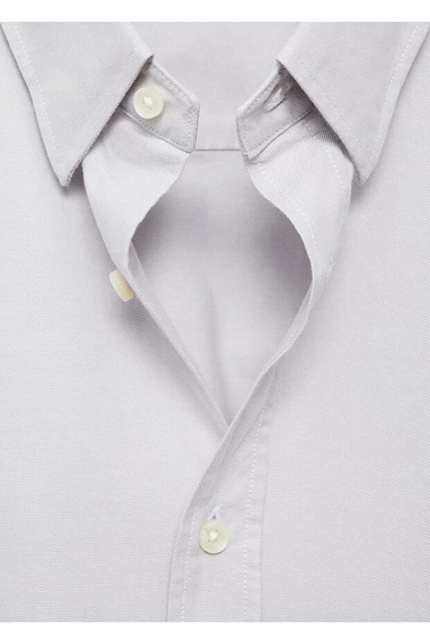 %100 Pamuklu Oxford Gömlek - 5