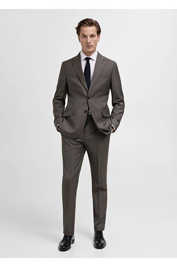 Venecia %100 Saf Yün Blazer Ceket - 2