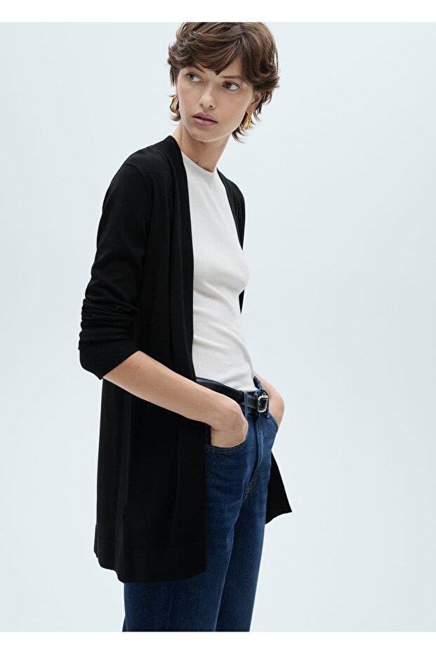 İnce triko hırka - 1