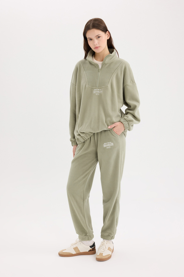 Standard fit sweatpants long length elastic waist y2650az24wnkh382