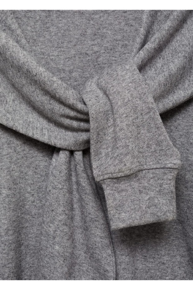 Sweatshirt mit dekorativen Ärmeln - 6