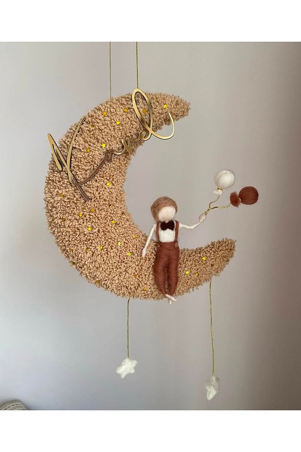Bebek kapı süsü, peri bebek kapı süsü, erkek kapı süsü - 5