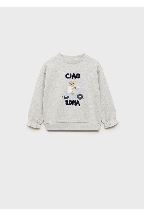 Doku desenli sweatshirt - 3
