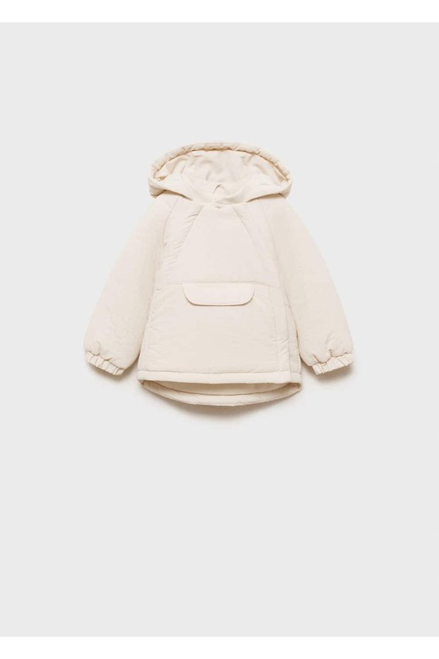 Quilted Anorak with Kangaroo Pockets