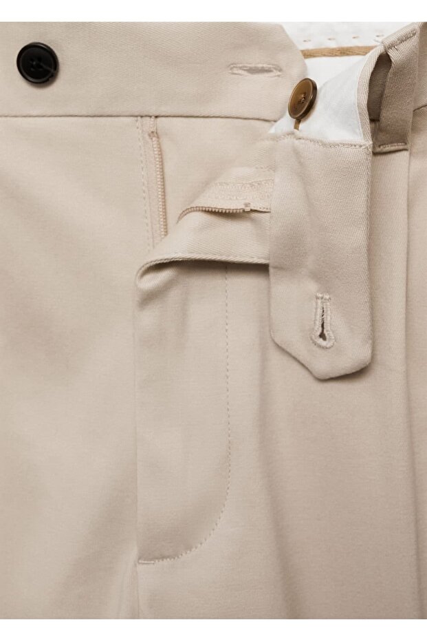 Pants with Curling Cuff - 7