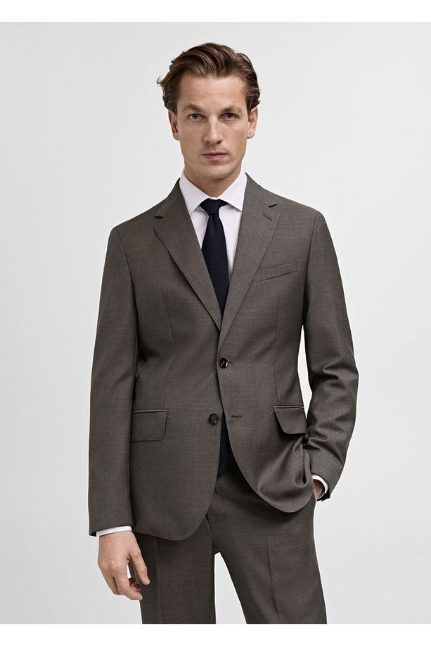 Venecia %100 Saf Yün Blazer Ceket - 1