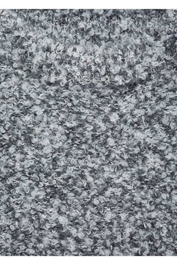 Round Neck Boucle Sweater - 7