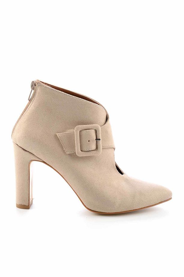 Bej Süet Kadın Bot & Bootie K02926061902 - 3