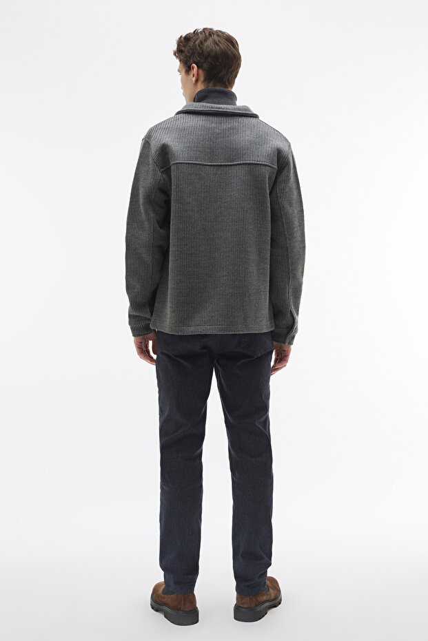TEKSTÜRLÜ CASUAL CEKET - 2