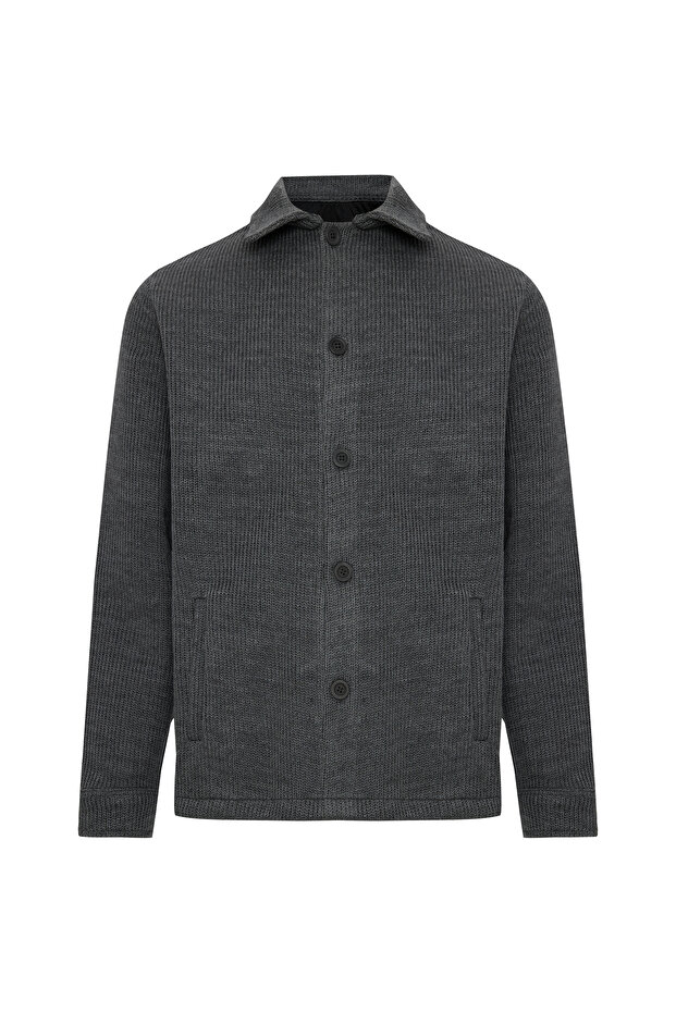 TEKSTÜRLÜ CASUAL CEKET - 5