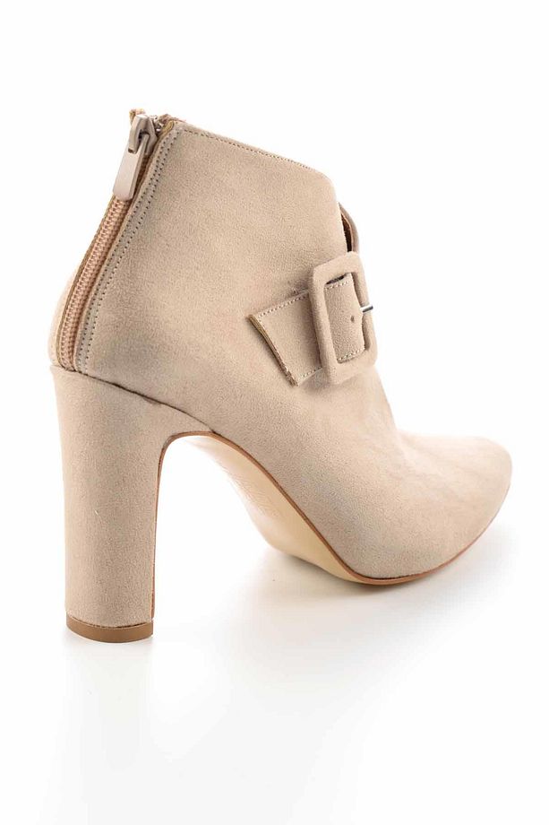 Bej Süet Kadın Bot & Bootie K02926061902 - 5