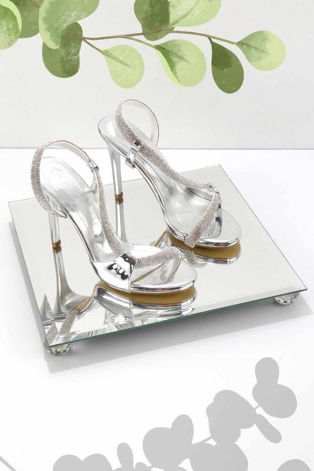 Lame Mirror Women's Evening Dress Shoes K05353046739