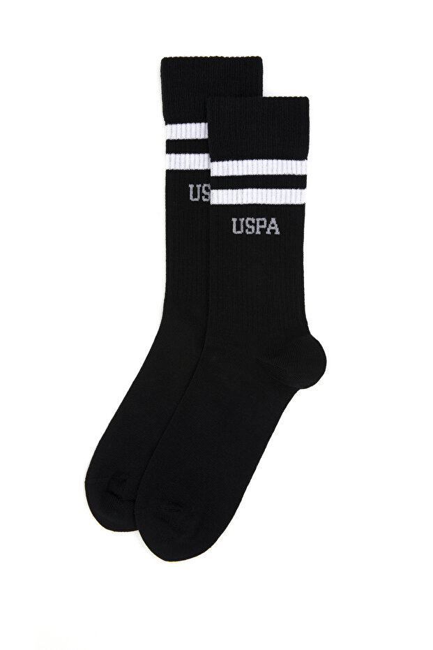 Men's Black 2-Piece Socks 50299033-Vr046