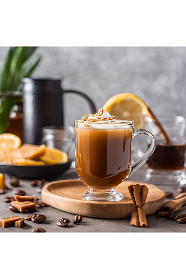 Karamel Aromalı Şurup 700ml - 4