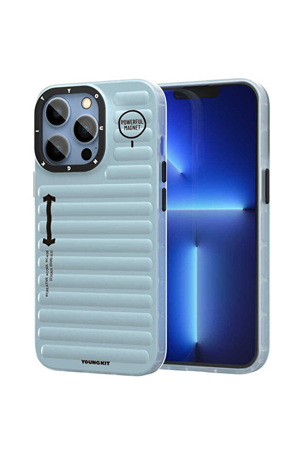 Apple iPhone 13 Pro Max Kılıf YoungKit Plain Coloured Serisi Kapak - 1