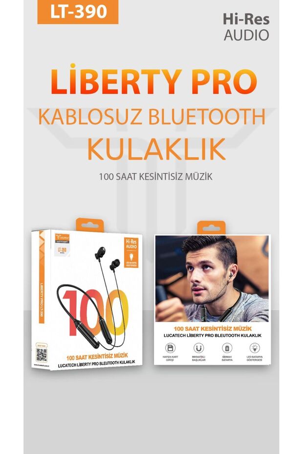Samsung M01 / M02 / M10 / M11 / A10 / A11 / A12 / A13 Uyumlu 130 Saat Bluetooth Kulaklık - 8