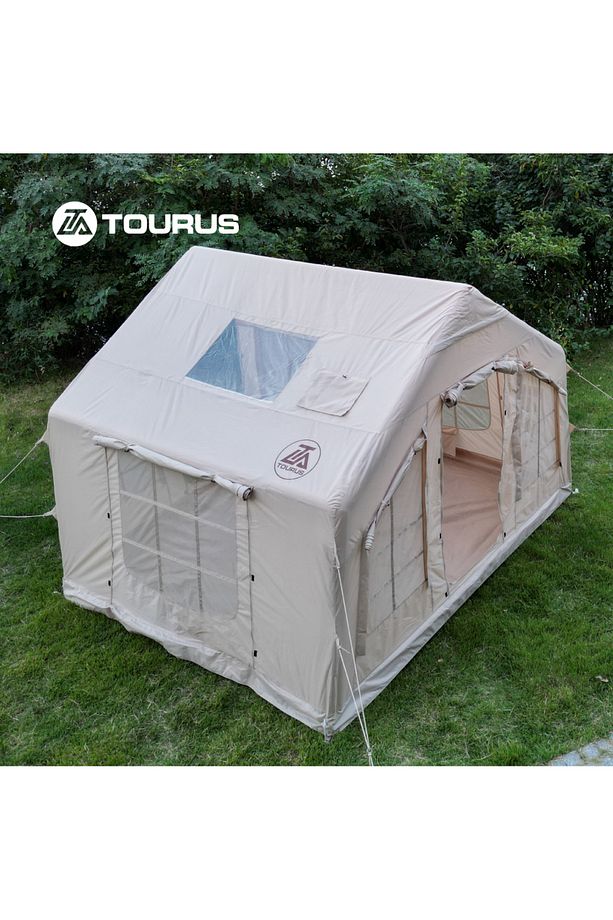 Tourus 5 Mevsim Şişme Kamp Çadırı 320x2500x220 Cm 4-6 Kişilik Şişme Çadır 8 M2 - 7