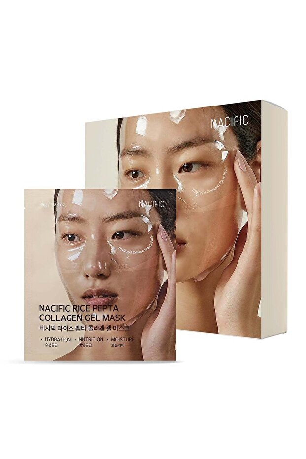 Rice Pepta Collagen Gel Mask - Transparent Collagen Gel Mask